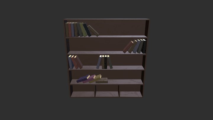 Library 3D Model