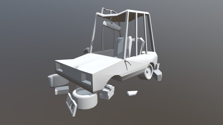 Car Used 3D Model