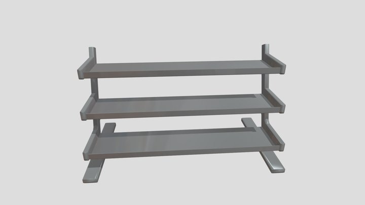 Weight Racks 3D Model