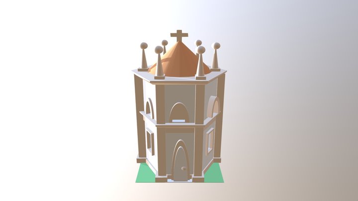Igreja das Barrocas - Aveiro 3D Model