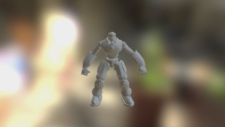 Golem Jump 3D Model