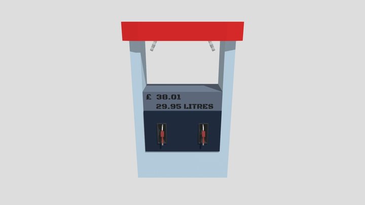 petrol-pump 3D Model