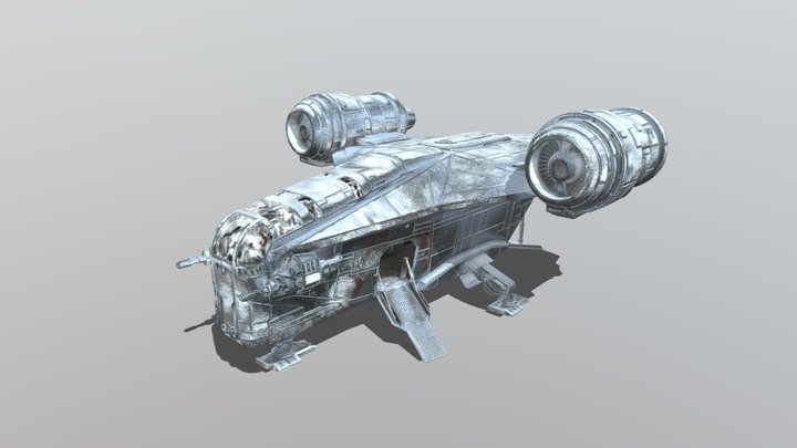 Razor Crest (Snow/Ice Textured)