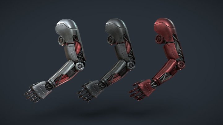 Robotic Arm 3D Model