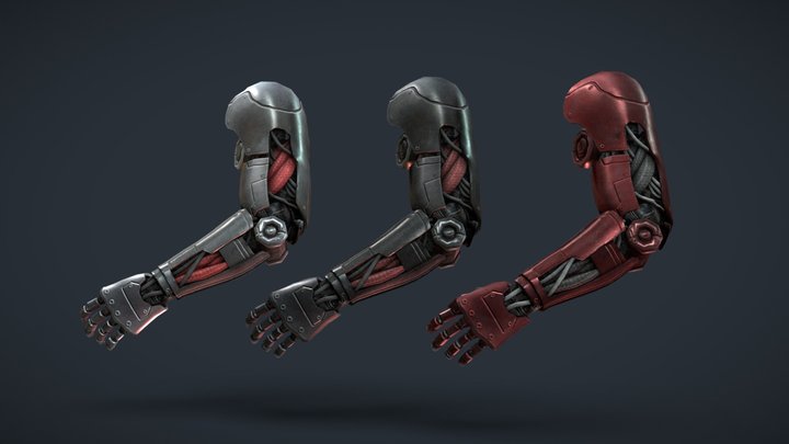 Robotic Arm 3D Model
