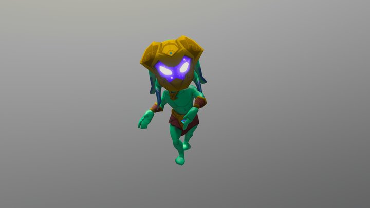 Garan of Heroes arena 3D Model