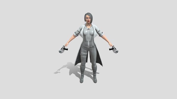 Silver Sable/Marvel's Spider-Man 3D Model