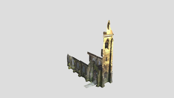 Anglican Chapel - Sheffield General Cemetery 3D Model