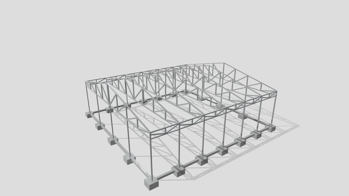 Nave_paramétrica 3D Model