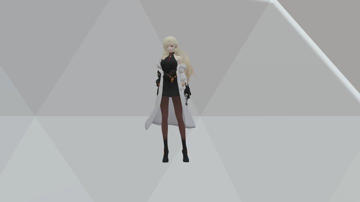 Lauriel dimension breaker (animated) 3D Model