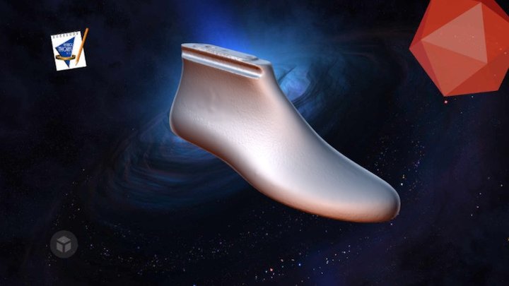 Shoe Last EVA 3D Model