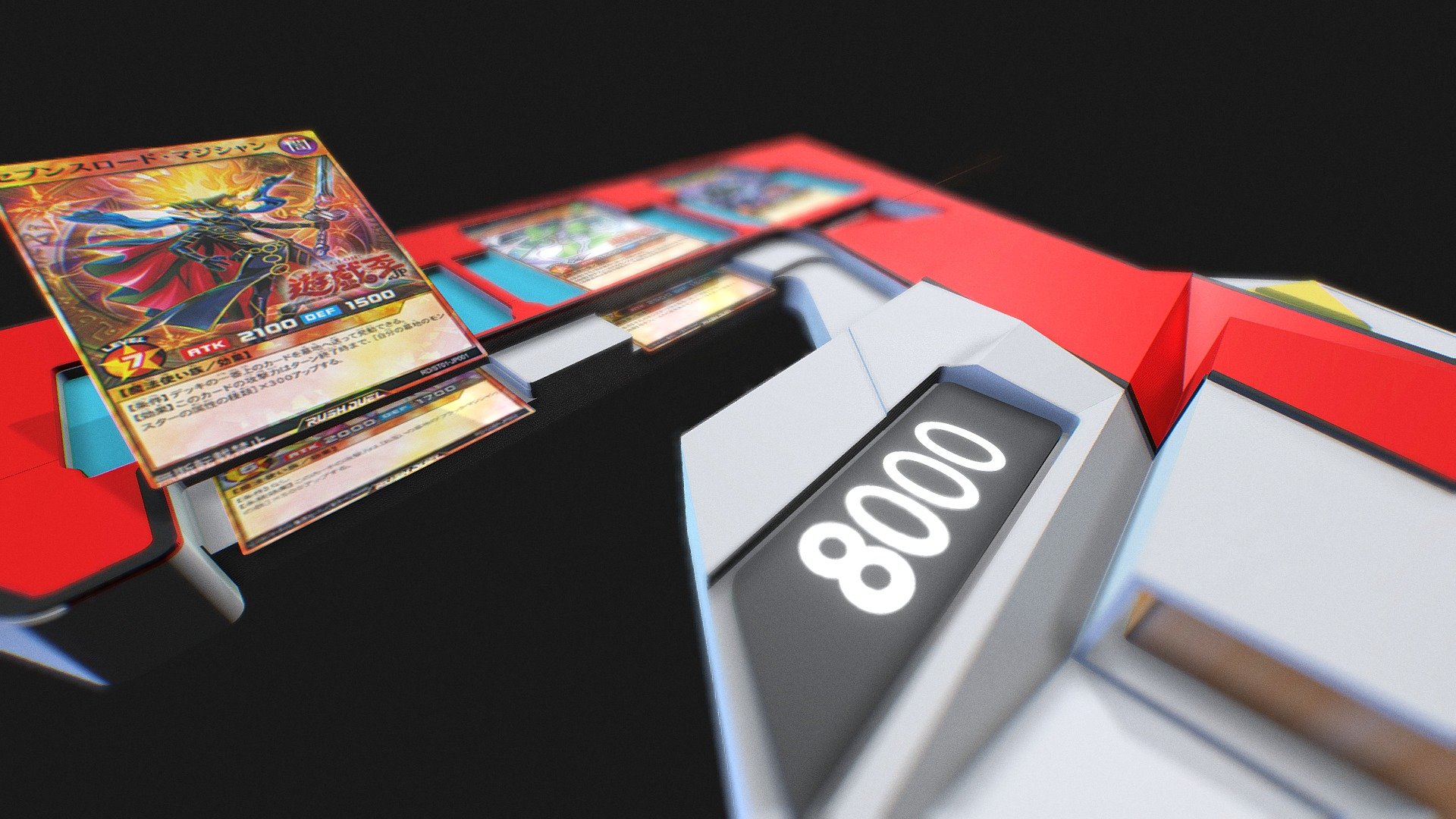 Yu Gi Oh Rush Duel Duel Disk Download Free 3d Model By Ahbangkun 381a827 Sketchfab 