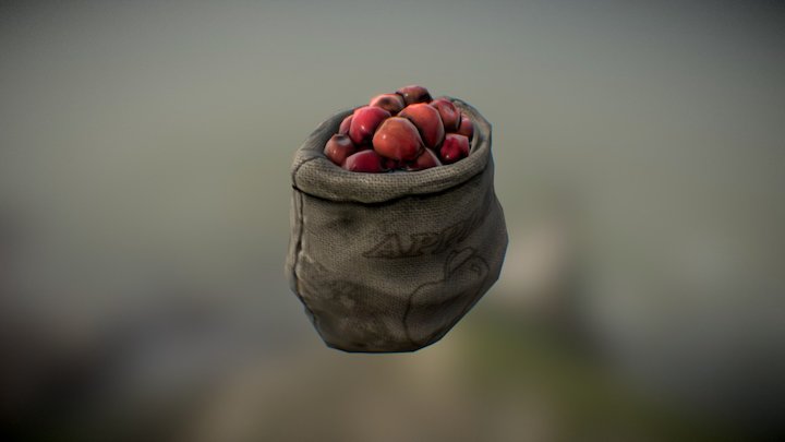 Sack O Apples 3D Model