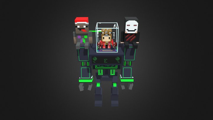 BaoChanBu Robot 3D Model