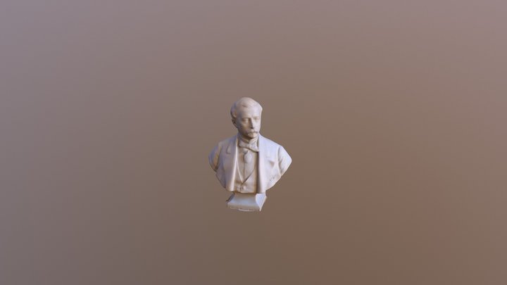 Bust of Sir Richard Wallace, Bart., M.P. 3D Model