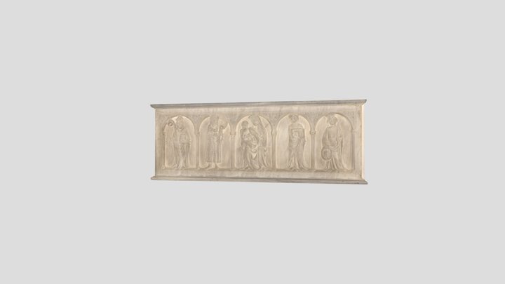 Pluteo gotico 3D Model