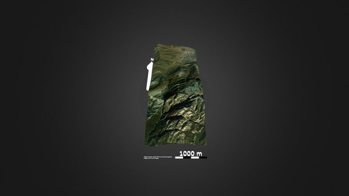嵩山（三皇寨-少林寺） – Free 3D Model STL