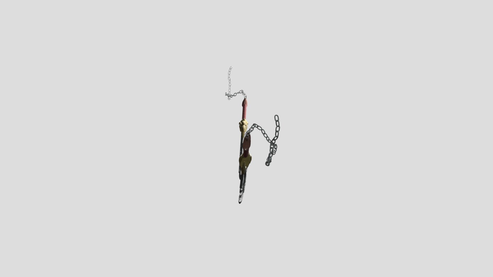 Blades Of Chaos Gow3 Sktech Download Free 3D model by cgpixel3d