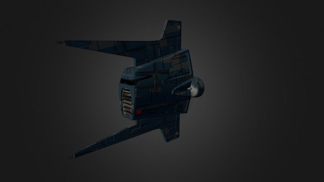 Spaceship, attempt 1º 3D Model