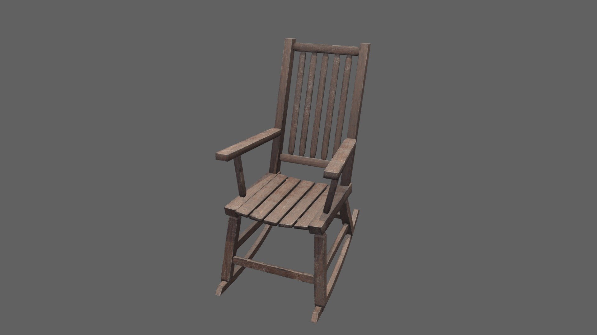 Worn Rocking Chair
