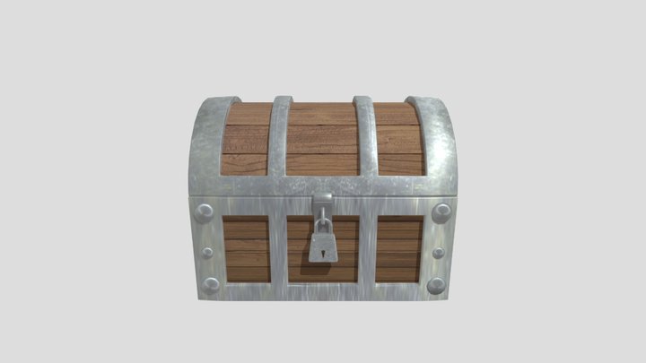 TreasureChest 3D Model