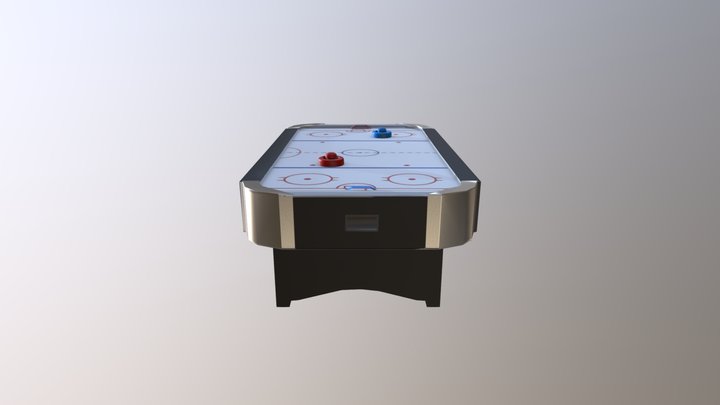 Hockey Table 3D Model