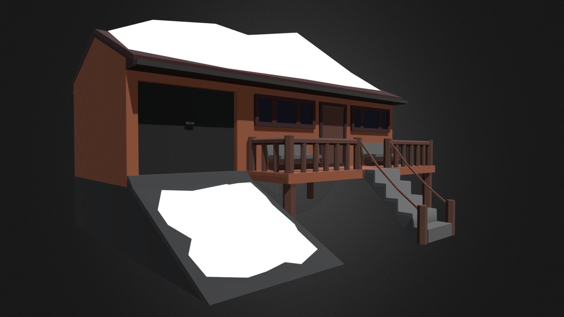 LOW POLY COTTAGE - 3D model by Erik Collada (@Bezierik) [3820388 ...