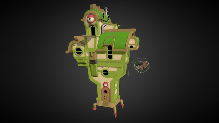 Luis the Shushu house 3D Model