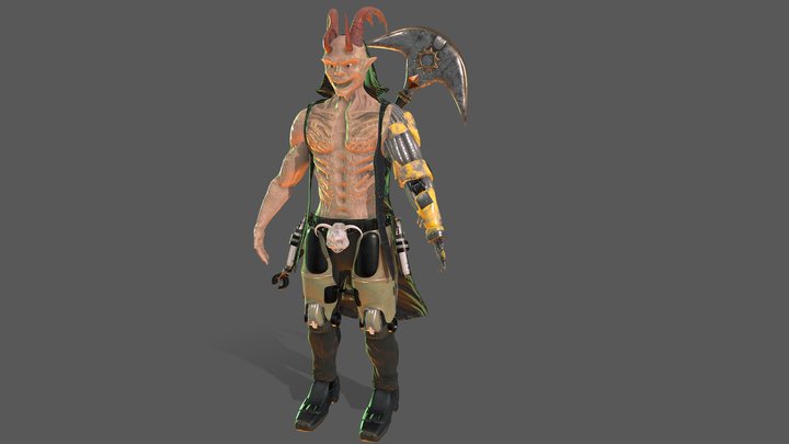 Character 3D Model