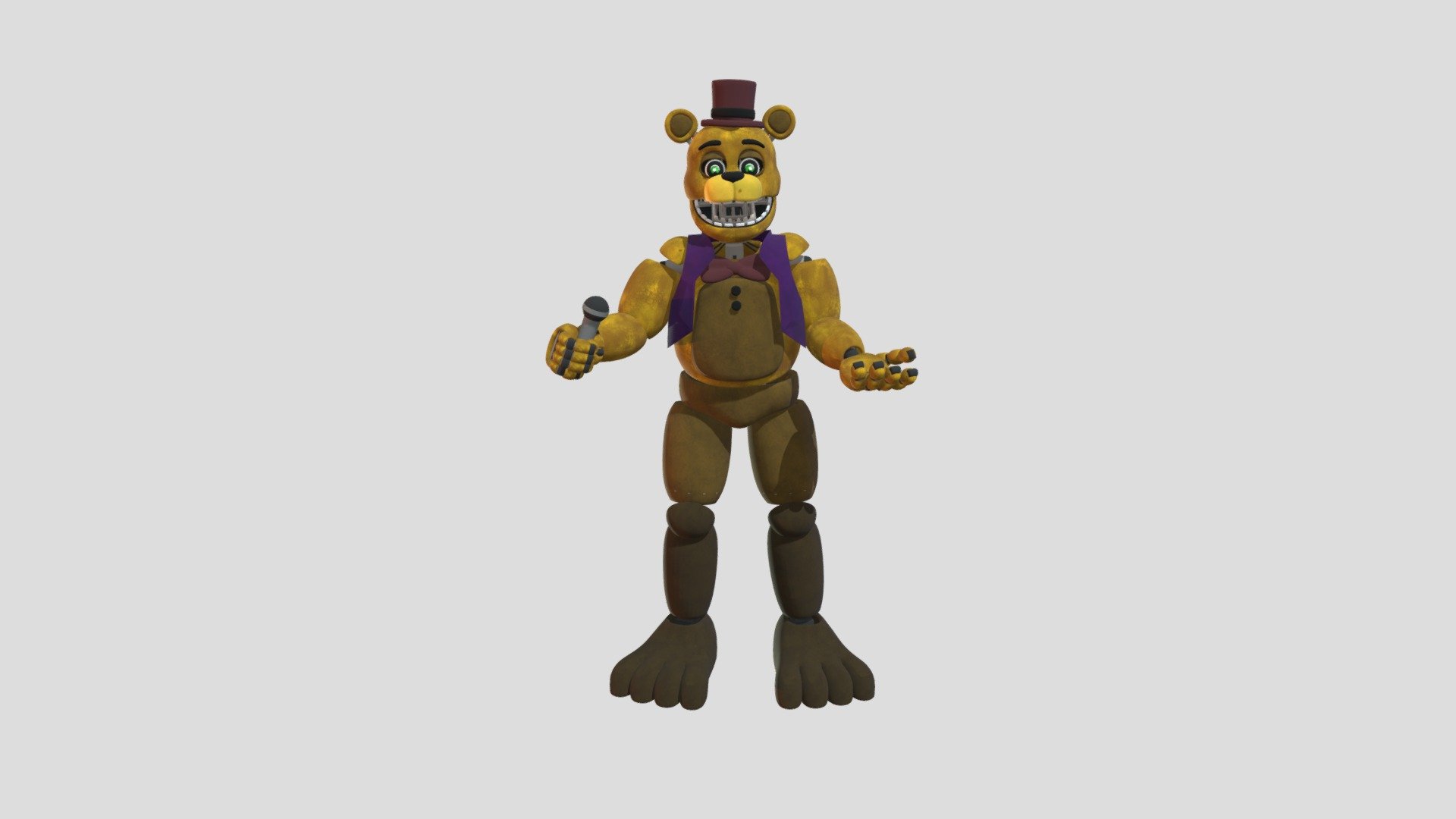 Fredbear Remake FBX