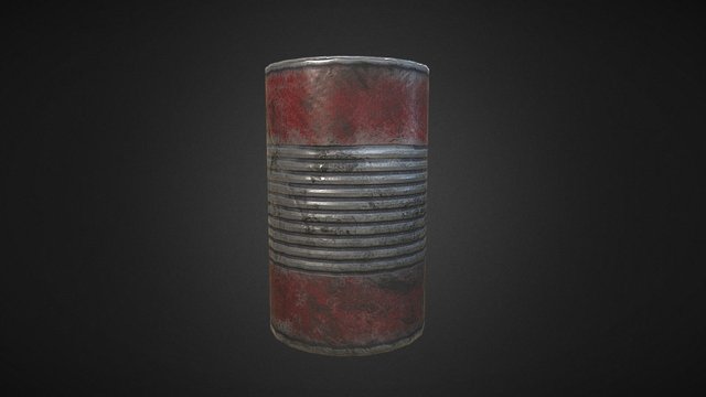 Canned Food 3D Model