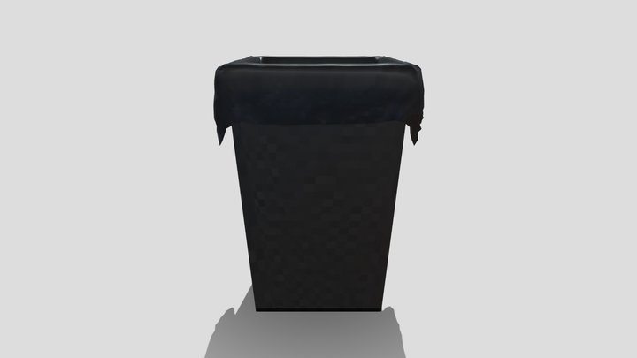 Trash-bin 3D Model