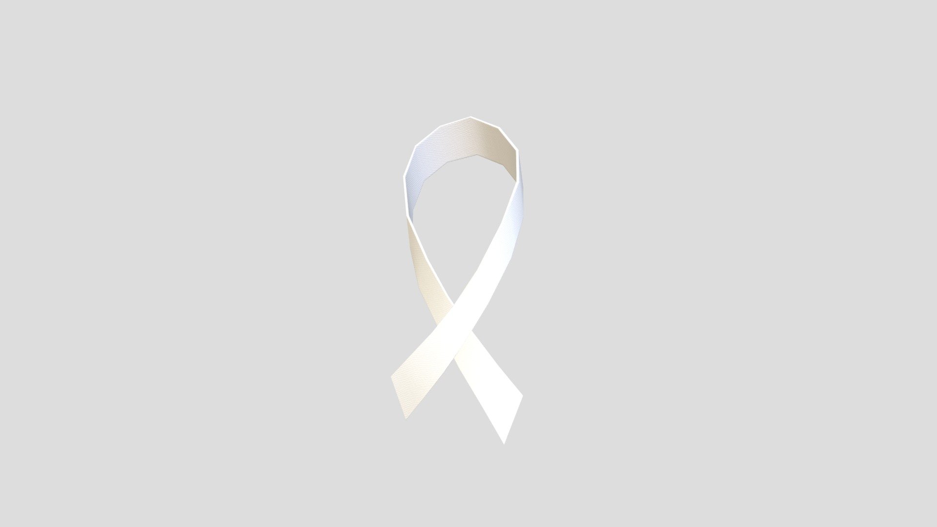 White Ribbon - Buy Royalty Free 3D model by bariacg [3823e59 ...