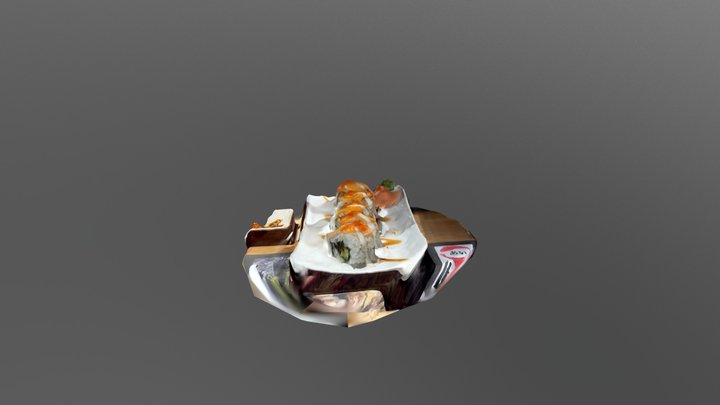 Ichida Crispy Mentai Roll 3D Model