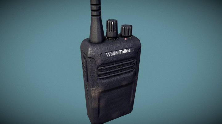 Walkie Talkie 3D Model