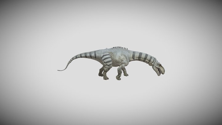 Indo - Sauropod 3D Model