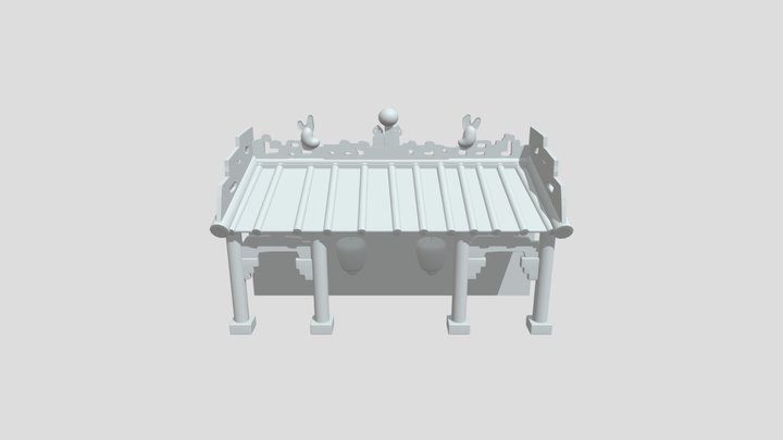 Temple_v1 3D Model