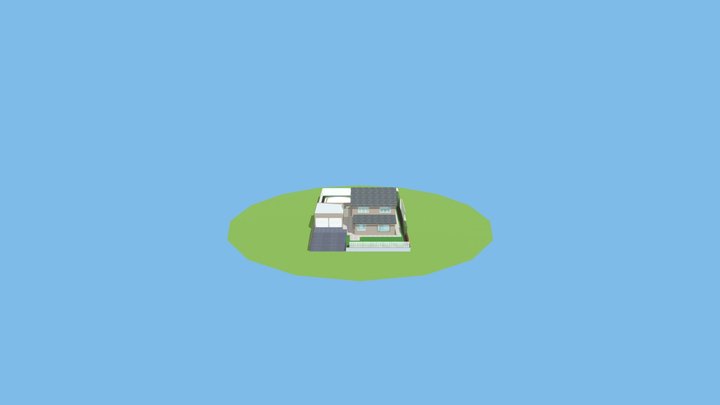 Kitchen An Lounge Idea 3D Model