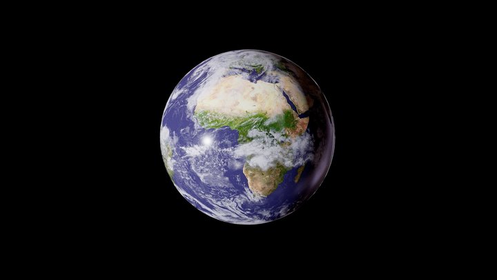 Earth 3D Model