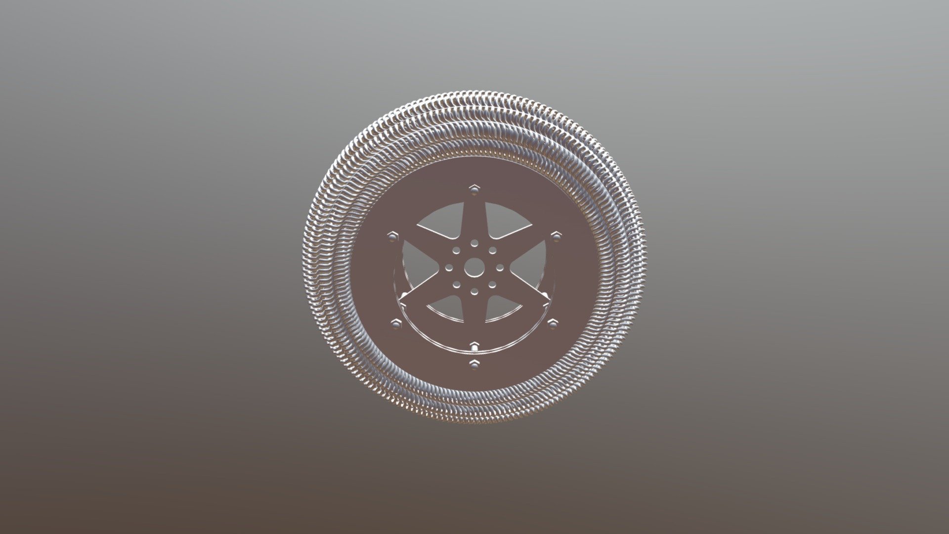 NASA memory alloy wheel