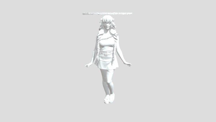 Cosplay in Bloom 3D Model