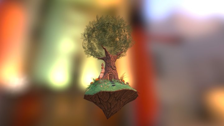 Fey Tree house 3D Model