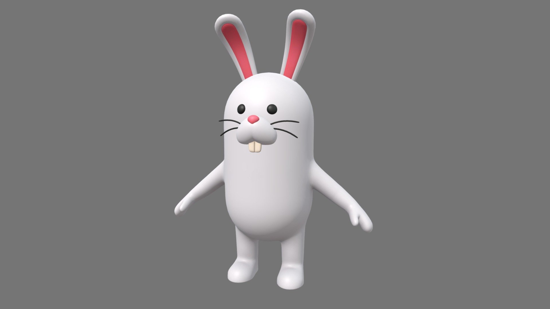 Rabbit Character Buy Royalty Free 3d Model By Bariacg [382b2a4