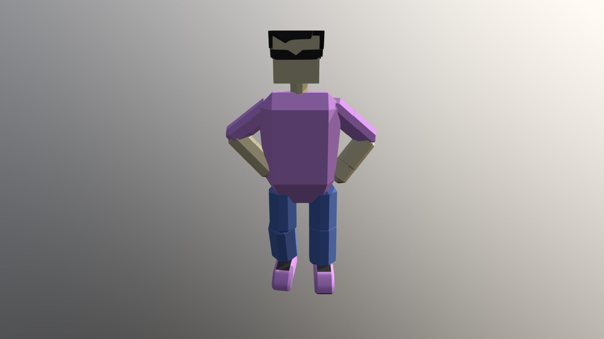 First Character - 3D model by zearome [382b386] - Sketchfab