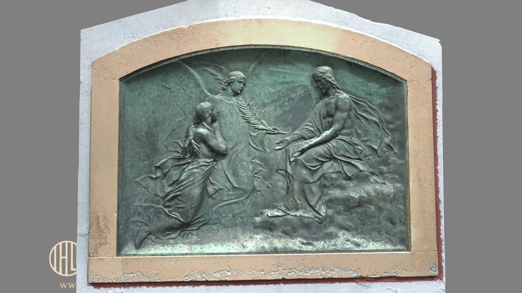 Bronzerelief