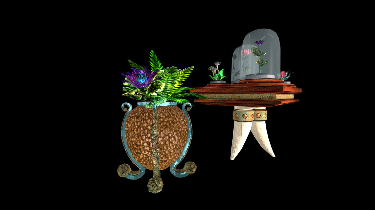 Alien Plant Samples - 3D model by olga_poloukhine [382bd0f] - Sketchfab
