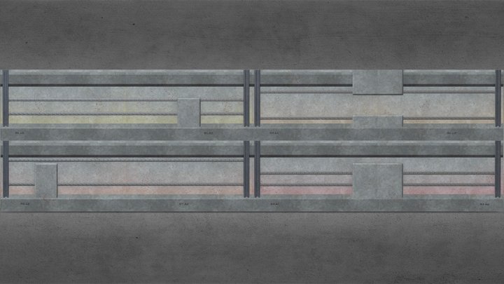 Impossible Rescue - The Mob - x8 Backgrounds 3D Model