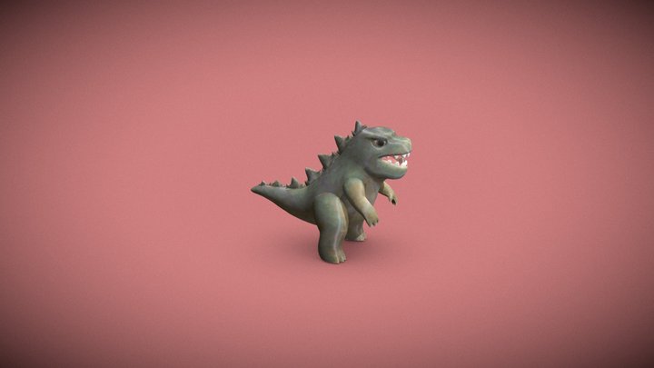 Godzilla pubg 3D Model