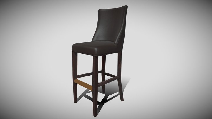 Bar Stool 3D Model