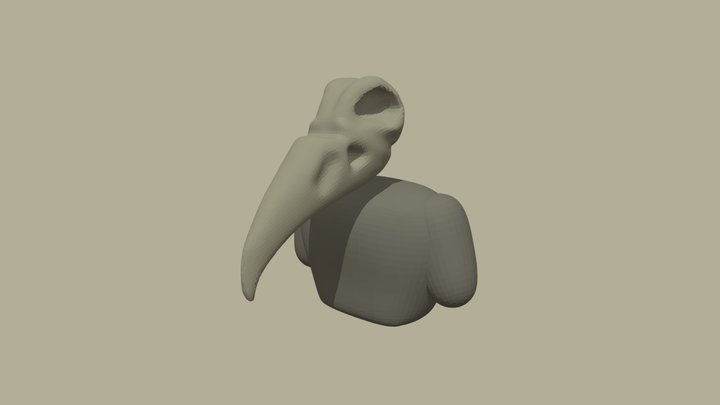 Blocking Khonshu | Bust 3D Model